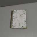 Bloom Daily Planners HARDCOVER 2026 Planner (January to December) - A5 Task Goal Organizer - Monthly & Weekly Inspirational Agenda Book - 5.5" x 8.25" - Eucalyptus, White