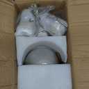 Brushed Gold Bathroom Vanity Lights, 3-Light Bathroom Light fixtures Over Mirror, Modern Vanity Lighting Fixtures with Frosted Glass Shades E26 Base,Wall Mount Scones for Mirror (Bulbs Not Included)