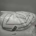 Mattress Topper Queen,Extra Thick Mattress Pad Cover for Back Pain,Cooling Mattress Protector with 8-21 Inch Deep Pocket,Overfilled Down Alternative Filling (White)