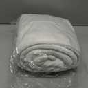 WARMDERN White Velvet Duvet Cover Set King Size, Luxury Milk Velvet Bedding Duvet Cover with Zipper Closure, 3pcs Ultra Soft Duvet Covers for All Seasons, 104" x 90", White