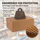 BOX USA Shipping Boxes 16"L x 10"W x 6"H, 25-Pack Medium Corrugated Cardboard Boxes for Shipping, Mailing, Packing, Packaging and Storage