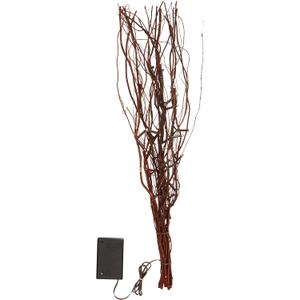 Everlasting Glow 41655 Willow Branch Convertible, 3.5" L x 2.3" W x 20" H, Brown