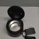 Dental Ultrasonic Retainer Cleaner Machine - Dental Cleaning Pod for Denture, Mouth Guard, Aligner, Night Guard, Braces, Toothbrush Heads, Jewelry, 45kHz Retainer Cleaner with Digital Timer & 200ML (Black)