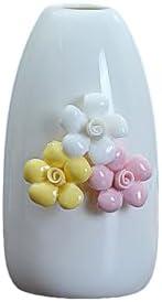 CEUYGT Handmade Flower Ceramic Vase for Home Living Room Office Desktop Decoration,Mini 3D Ceramic Vase (Style B)