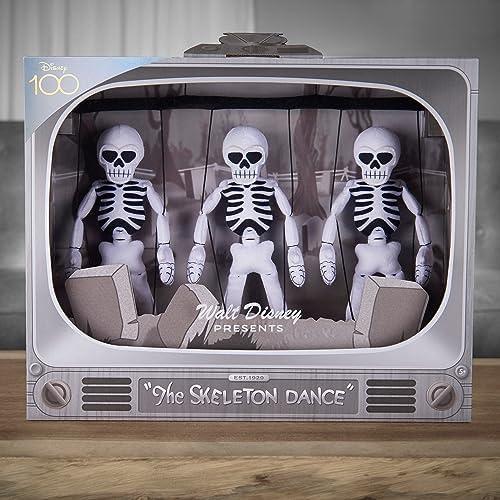 Disney 100 Years of Wonder Walt Disney Presents Silly Symphonies Skeleton Dance Plush Doll, Officially Licensed for Kids Ages 5+ Disney 100 Years of Wonder Walt Disney Presents Silly Symphonies Skeleton Dance Plush Doll, Officially Licensed for Kids Ages 5+