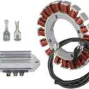 15/20 Amp for Magneto Stator Replacement for Kohler 237878-S 54 755 09S K482 K532 K582 K161 K181 K241 CH11-CH15 CH18-CH25 CV11-CV15 CV18-CV22 CH25S Lawn Mower Tractor