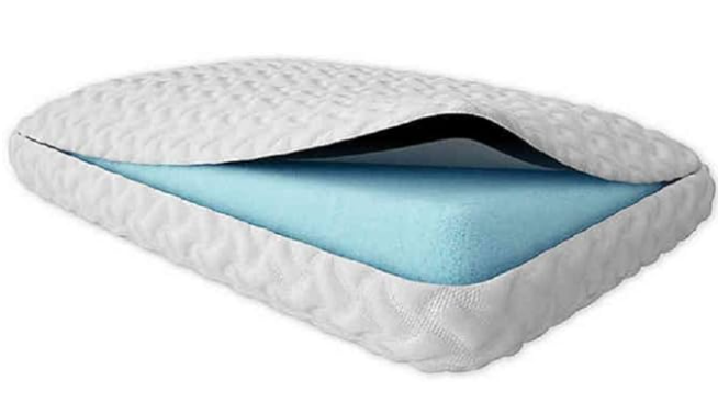Memory Foam Pillow for Sleeping, Cooling Bed Pillows, Adjustable Pillows for Side, Back, Stomach Sleepers Pillow 23.5x11.5