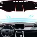 for Toyota Rav4 Accessories 2025 2024 2023 2022 2021 2020 2019 Dashboard Cover Dash Cover Mat Custom Fit Center Console Cover Sunshield Protector RAV 4 PadRed Trim