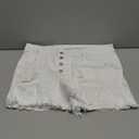 MIFOCAL Women's Ripped Denim Jean Shorts High Waisted Cotton Ladies Shorts Size XL