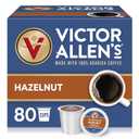 2 x Victor Allen's Coffee Hazelnut Flavored, Medium Roast, 80 Count, Single Serve Coffee Pods for Keurig K-Cup Brewers
