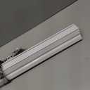 Persilux Cordless Zebra Roller Window Shades Free-Stop Roller Blinds (36" W X 64" H, White) Light Control for Day and Night, Light Filtering Sheer Roler Shades for Windows, Easy to Install