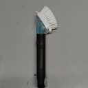 MR.SIGA Soap Dispensing Dish Brush, Kitchen Brush for Pot Pan Sink Cleaning, Black