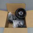 4 Pack AM125172 Plastic Deck Gauge Wheel Kit for John Deere 48", 54", 60", 62, 72" Deck Lawn Tractor Mowers Wheel Kit, AM124706, 210-300