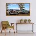 Pixy Canvas Floater Frame, 10x20 inches, Natural Oak, 0.75 inches Deep, for Canvas Paintings/Prints/Wall Art/Home Decor/Artwork
