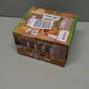 Fermentation Kit for Wide Mouth Mason fermentation Jar,pickling/sauerkraut kit with 4 Glass Fermentation Weights,4 Fermenting Lids,4 airlocks,5 Silicone Rings,5 Silicone Grommet  No Jars  (Clear)