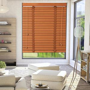 Faux Wood Blinds , Window Blinds , Wood Blinds , Window Shades , Window Treatments , Blinds & Shades , Window Shades For Home , Wooden Blinds , 38"W X 72"H