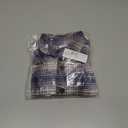 Gap Boys' Long Sleeve Flannel Button-Down Shirt (Blue, 6-12M)