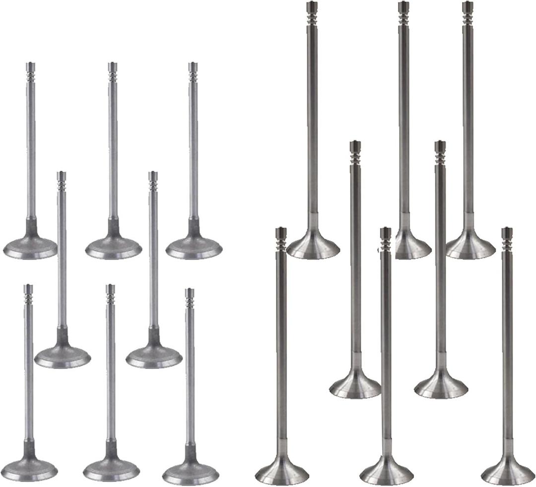 labwork 16 Pcs Intake Valve Kit 11347533884 11347533885 Replacement for Mini Cooper R56 R60
