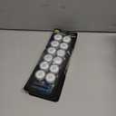 2 x Submersible LED Lights, Warm White Waterproof Flameless Candle Tealights, Battery Operated Underwater Pool Lights for Vases Table Centerpieces Weddings Party Halloween Christmas Decor, 12 Pack