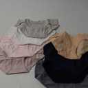 Adorel Teen Girls Underwear Cotton Panties Briefs Solid Color Pack of 8 (13-14 Years)