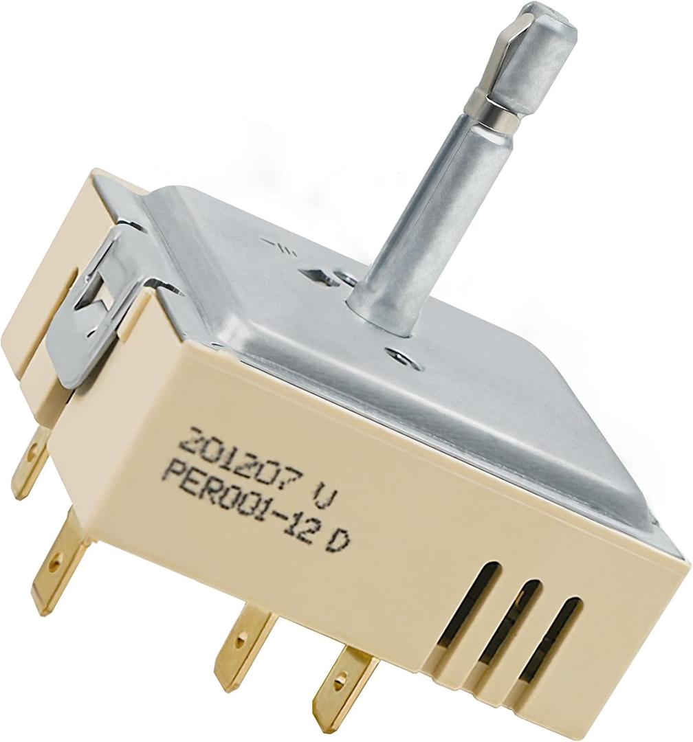 DG44-01006B PER001-12 D Range Dual Surface Element Control Switch Replacement, Compatible with Samsung Stoves and Ovens, Replaces PD00035203, AP6037530, PS11771631, EAP11771631