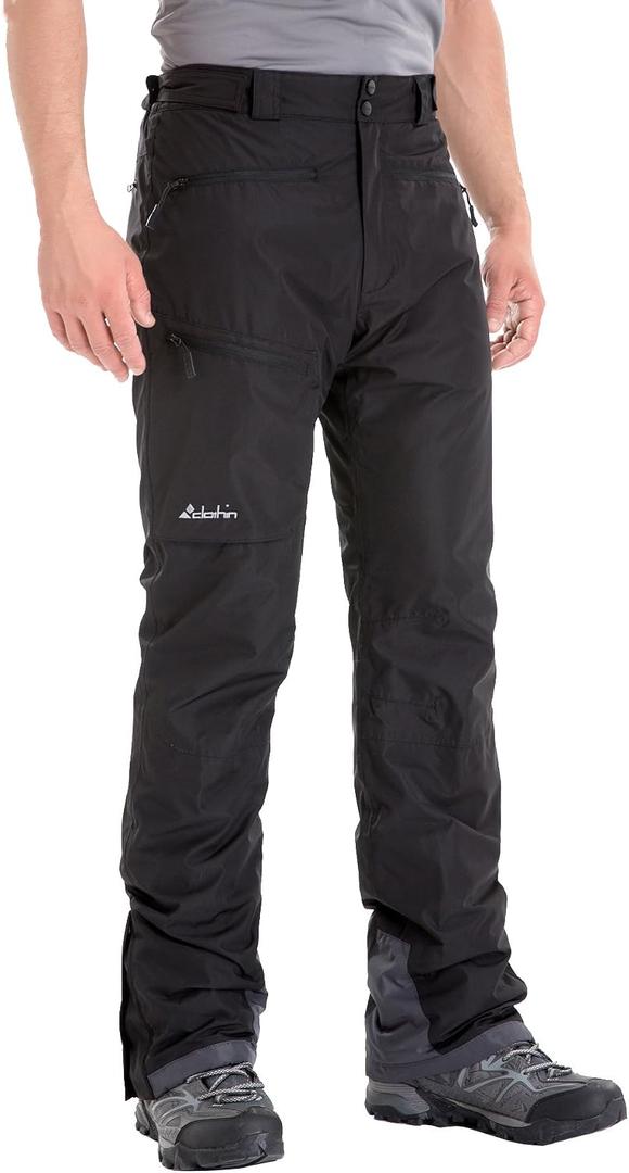 clothin Men's Insulated Ski Pant Fleece-Lined Waterproof Snow Pants