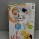 Bright Starts Baby Bouncer Soothing Vibrations Infant Seat - Removable -Toy Bar, Nonslip Feet, 0-6 Months Up to 20 lbs (Safari Fun)