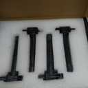 Set of 4 Ignition Coils Pack Replacement for L4 2.0L 2.4L- 2003-2007 Honda Accord& 2002-2011 Civic& 2002-2009 CRV& 2003-2011 Element & 2002-2006 Acura RSX, Coil Pack Fit for UF311 UF583 C1382