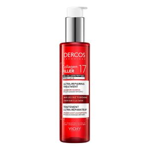 Dercos Collagen Peptide 17 Ultra-Repairing Treatment, 150ml, Anti Hair Fall Pre-Shampoo Bond Repair Hair Treatment, Strengthens, Reduces Breakage, Preps & Protects