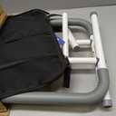 Dual Bed Side Hand Rail, Bed Assist Rail Adjustable Medical Hospital Assistive Devices Bed Rails for Elderly Adults, Fits Queen, Full & Twin Beds