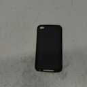 Compatible with iPod Touch 4 Case + Screen Protector,iPod Touch4 Protective case Slim Plastic Shockproof Cover for Apple iPod Touch 4, 4th Generation Shockproof Cover (Black)