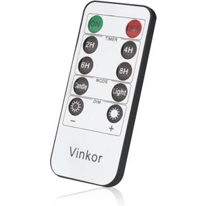 Vinkor flameless Candle Remote Control(ONLY Suitable flameless Candles