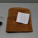Hand & Leather Craft 3/4 oz. Suede Leather Cowhide. Best for Moccasins, Leathercraft, Bag Linings, Approns, Saddle Parts. (Cognac, 10-12 Sqft)