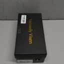 Women's Strappy Kitten Heels Square Open Toe Sandals Party Wedding Ankle Strap Shoes (7.5, Black)