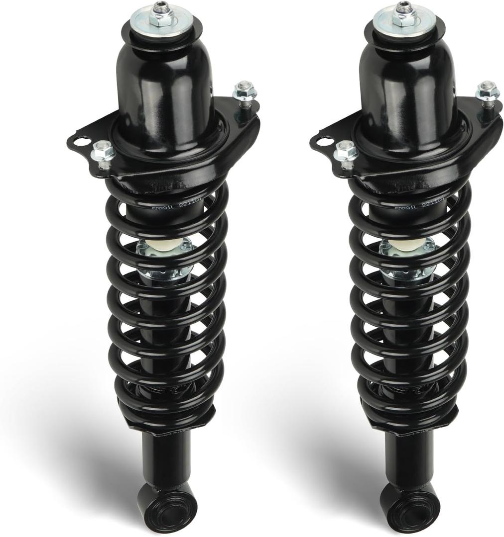 Rear Shock Absorber w/Coil Spring Complete Struts Assembly Fit for 2003-2008 Toyota Corolla FWD (Excludes XRS SubModels), for Toyota Matrix/Pontiac Vibe FWD 03-08, Replace for 171373L 171373R