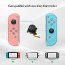 Hall Effect Joystick, 32 in 1 - No Drifting - Replacement Thumb for Switch JoyCon, Right/Left Stick - 4pcs with Repair Kit