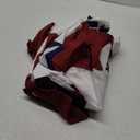 3 x 6 Ft American Pleated Fan Flag, USA Patriotic Half Fan Bunting Flag, 4th of July Decorations Flags (Set of 3)
