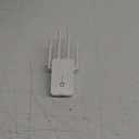 WiFi Extender Signal Booster for Home: Internet Repeater Long Range Covers Up (White, XL)