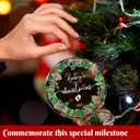 2 x Baby's First Christmas Ornament Gifts for New Parents, 2025 New Baby Ornaments for Christmas Tree, Acrylic