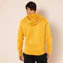 Amazon Essentials Men's Full-Zip Fleece Hoodie Sweatshirt (Yellow, M)
