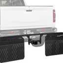 JOYTUTUS 2.5" Hitch Mount Mud Flaps for Trucks & SUVs