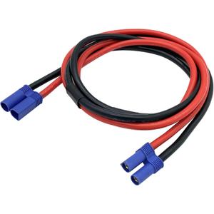 EC5 Male Connector to EC5 Female Connector Cable Extension Wire RC Adapter 10awg for RC Airplane Battery Charger (1M /3.3FT)