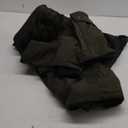 Soularge Women's Winter Plus Size Waterproof Thicken Puffer Coat with Faux fur Hood (4X, Army Green)
