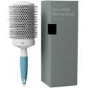 Round Brush for Blow Drying - Extra Large Ceramic Ion Thermal Barrel for Precise Styling and Maximum Volume - Lightweight Hair Brush for Smooth Manageable Hair (Bristle 3.4 in, Barrel 2.5 in)