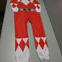 Mighty Morphin Power Rangers Kids All Character Union Suit Costume Sleep Pajama Loungewear, Size: 4-5
