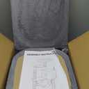 YUNIQUE Cat Tree with Cat Condo and Big Hammock, Grey (39.4'' Grey)