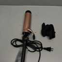 Large Curling Iron 2 Inch, Ceramic Long Barrel Hair Curling Wand, Hair Styling Tool, Dual Voltage, LCD Display, Black