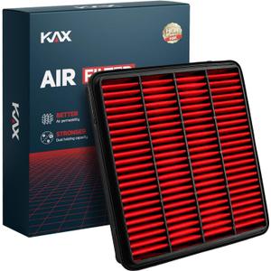 KAX Premium Engine Air Filter, CA10343 Replacement for Lexus LX570 & Toyota Land Cruiser, Sequoia, Tundra, 2008-2021, Advanced Air Filter Media, Increased Acceleration KAX Premium Engine Air Filter, CA10343 Replacement for Lexus LX570 & Toyota Land Cruiser, Sequoia, Tundra, 2008-2021, Advanced Air Filter Media, Increased Acceleration