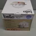 bella Electric Egg Cooker, 7 Eggs Capacity Tray, Single Stack, for Poached, Scrambled, Hard, Medium & Soft Boiled Eggs, Omelets and Steamed Dumplings, Auto Shutoff, 360 Watt, Oatmilk
