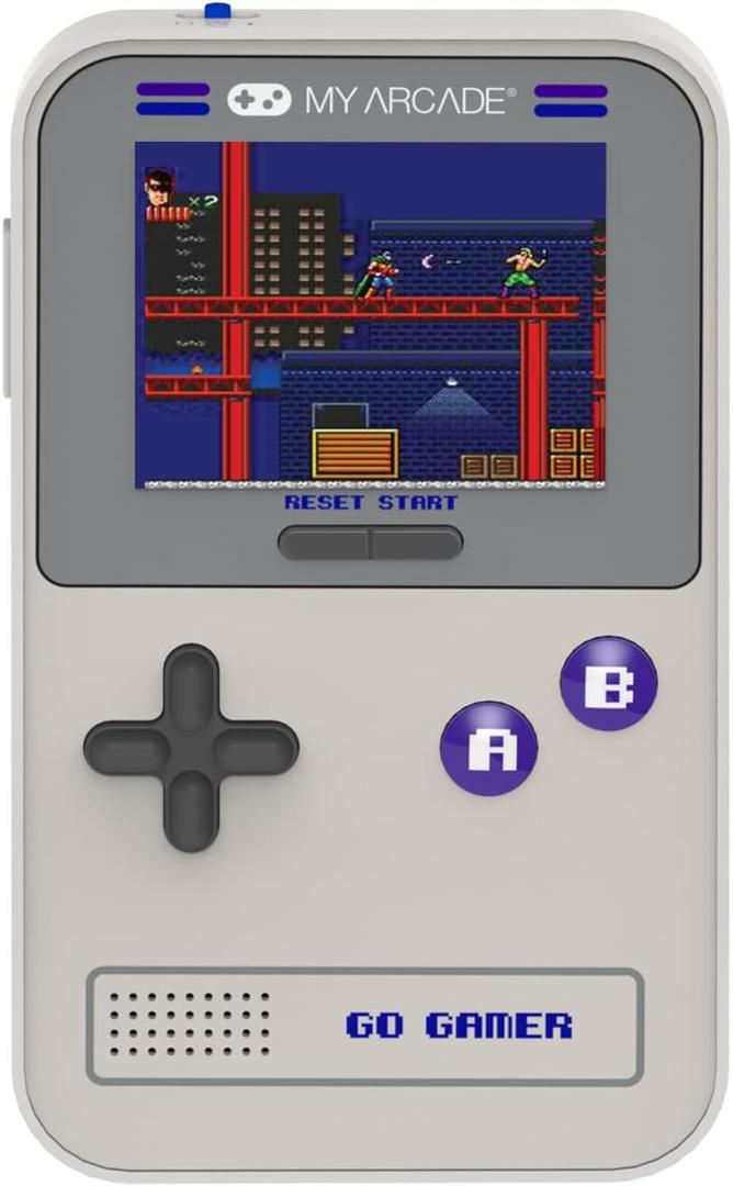 My Arcade Go Gamer Classic-Purple: Preloaded Game Console with 300 Games